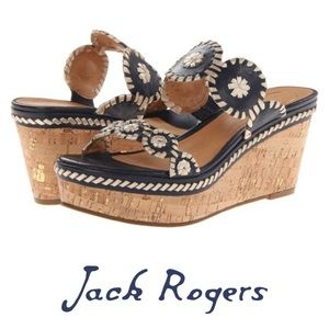 Jack Rogers Leigh Cork Wedge Slide